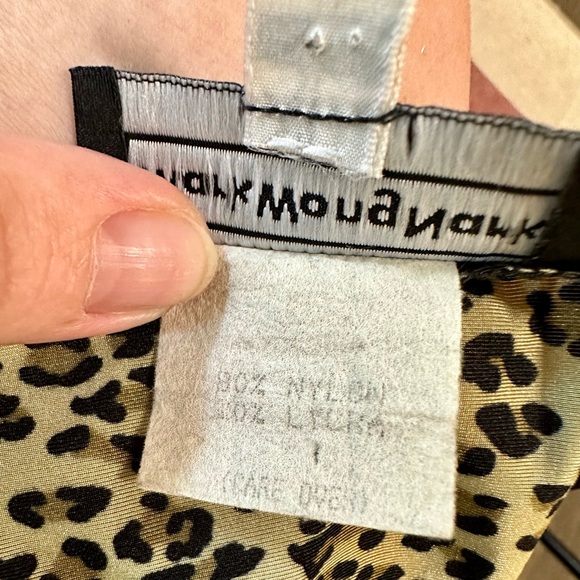 Mark Wong Nark Women’s Sleeveless Leopard Print Top. Size Small - Picture 14 of 16